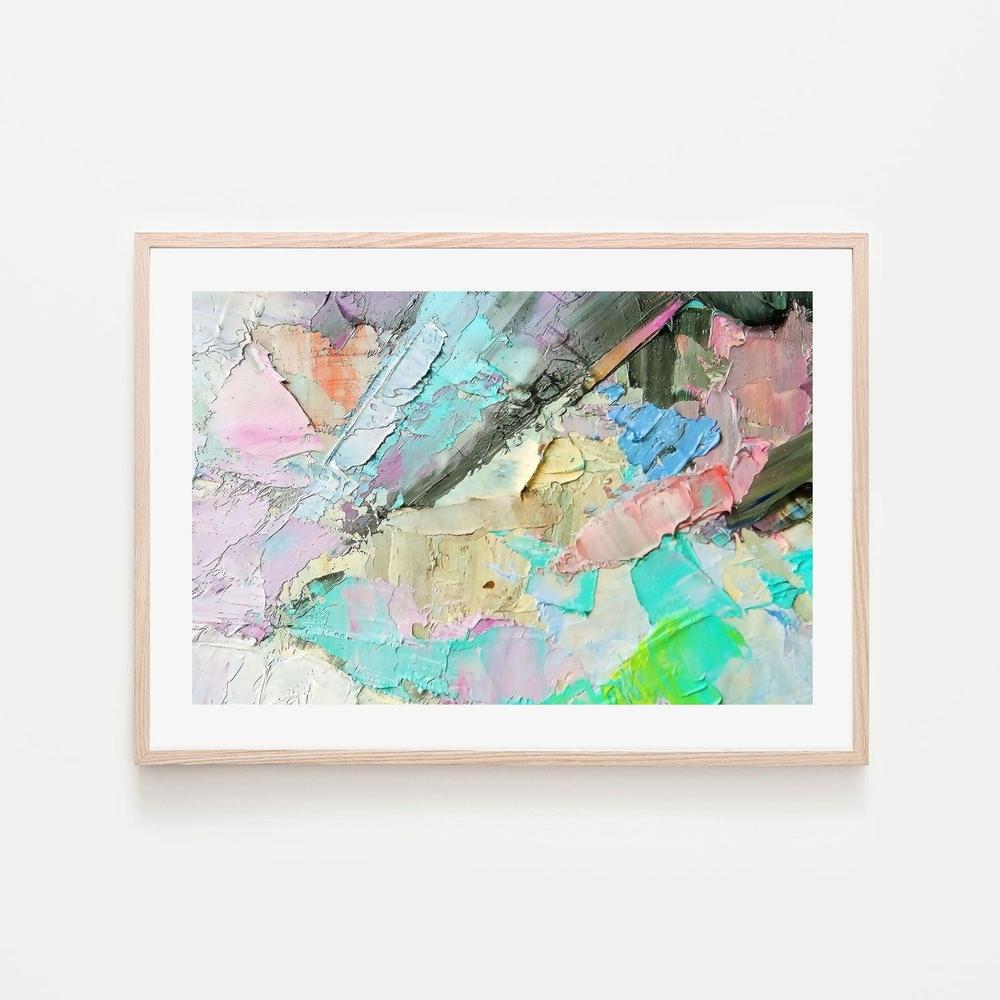 Electric Dreams , Hand-painted Canvas