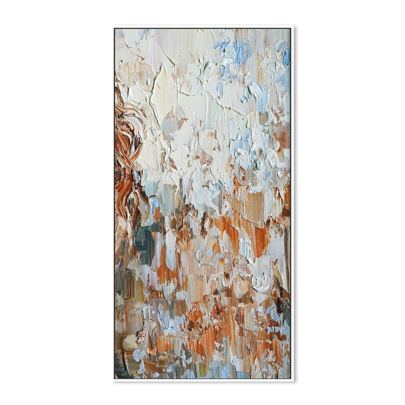 Land and Sky , Hand-painted Canvas