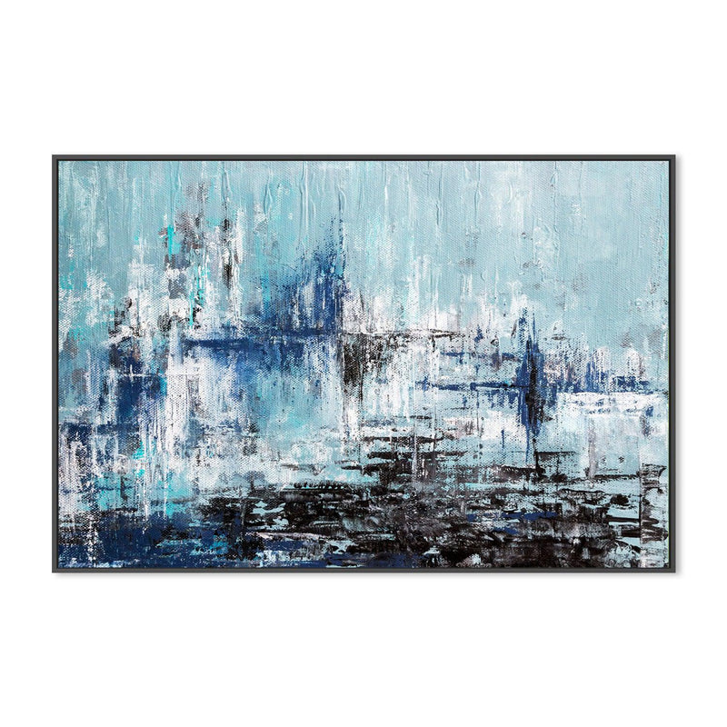 Frozen Time , Hand-painted Canvas