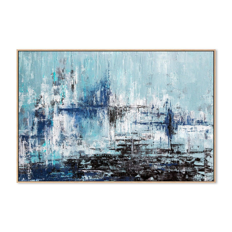 Frozen Time , Hand-painted Canvas