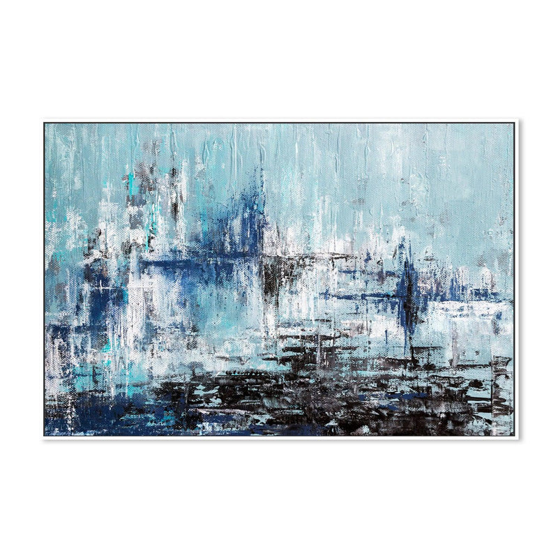 Frozen Time , Hand-painted Canvas
