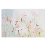 Floating Florals , Hand-painted Canvas