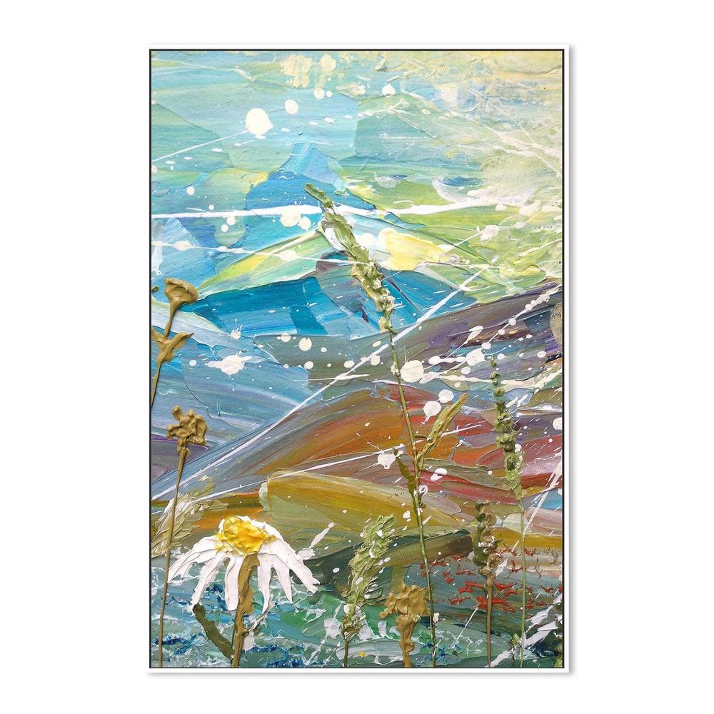 Rolling Hills , Hand-painted Canvas