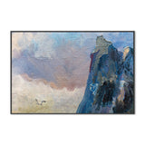 Mountain Peak , Hand-painted Canvas