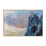 Mountain Peak , Hand-painted Canvas