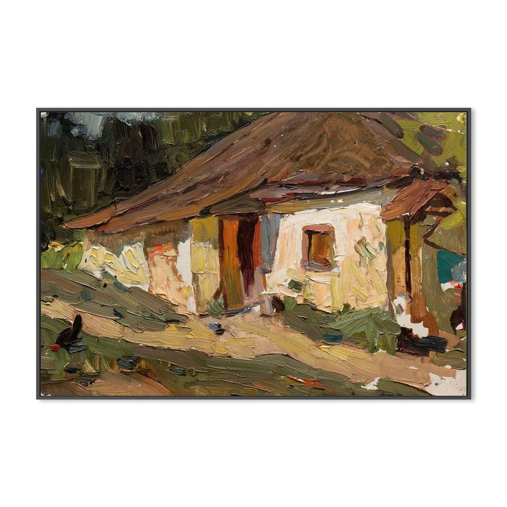 Farm House , Hand-painted Canvas