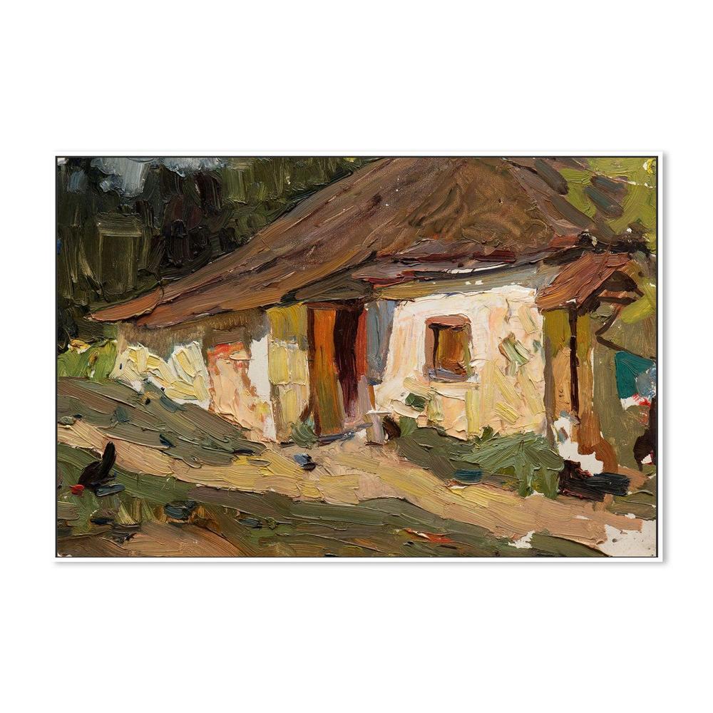 Farm House , Hand-painted Canvas