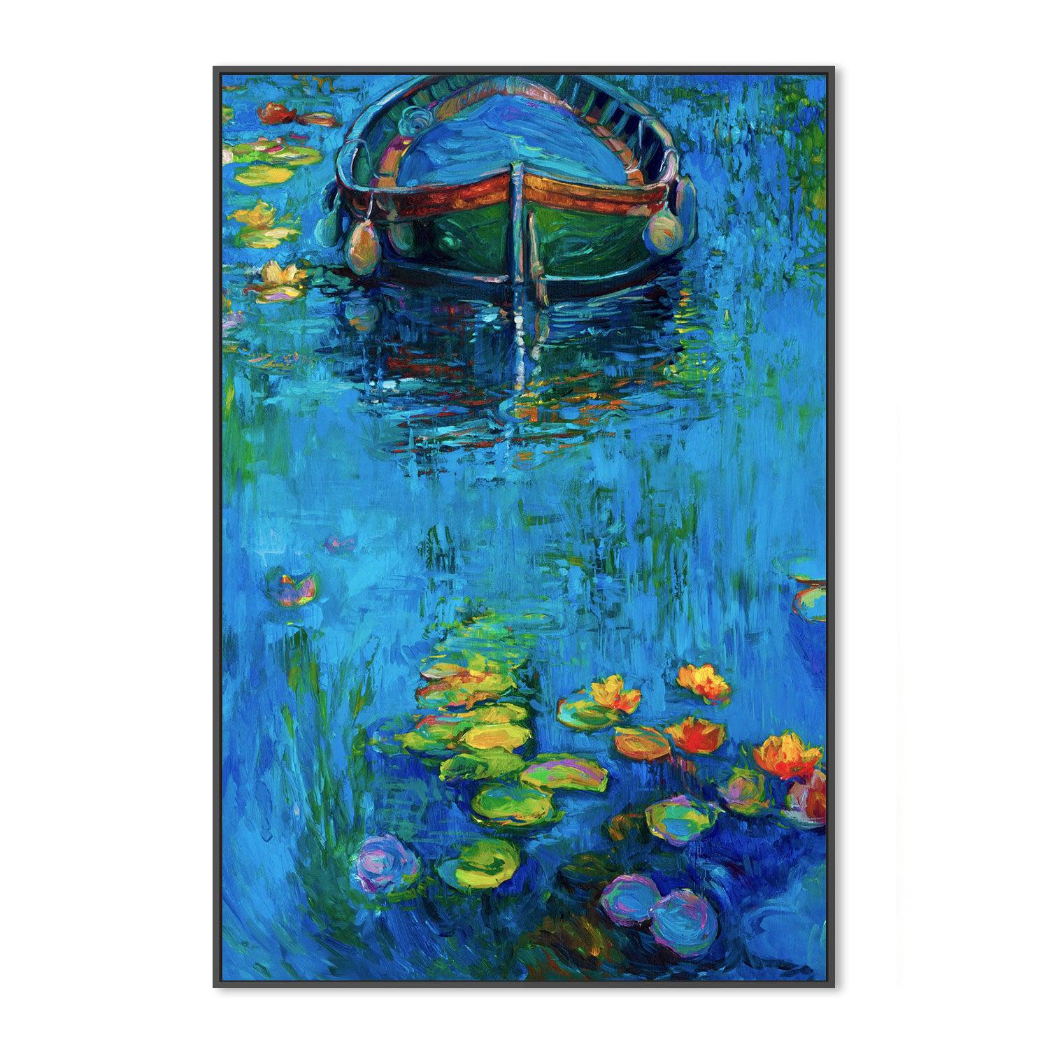 Quiet Day , Hand-painted Canvas