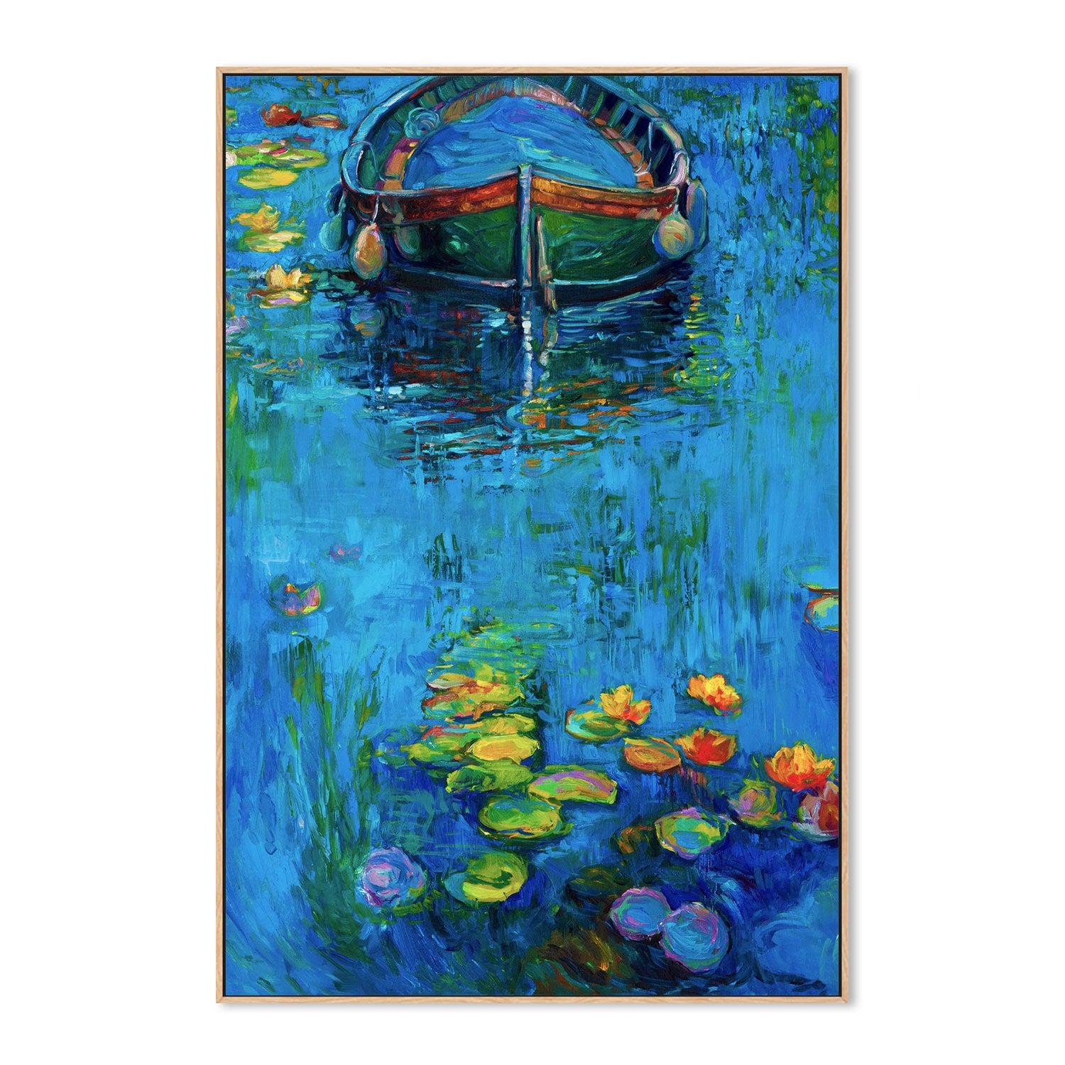 Quiet Day , Hand-painted Canvas