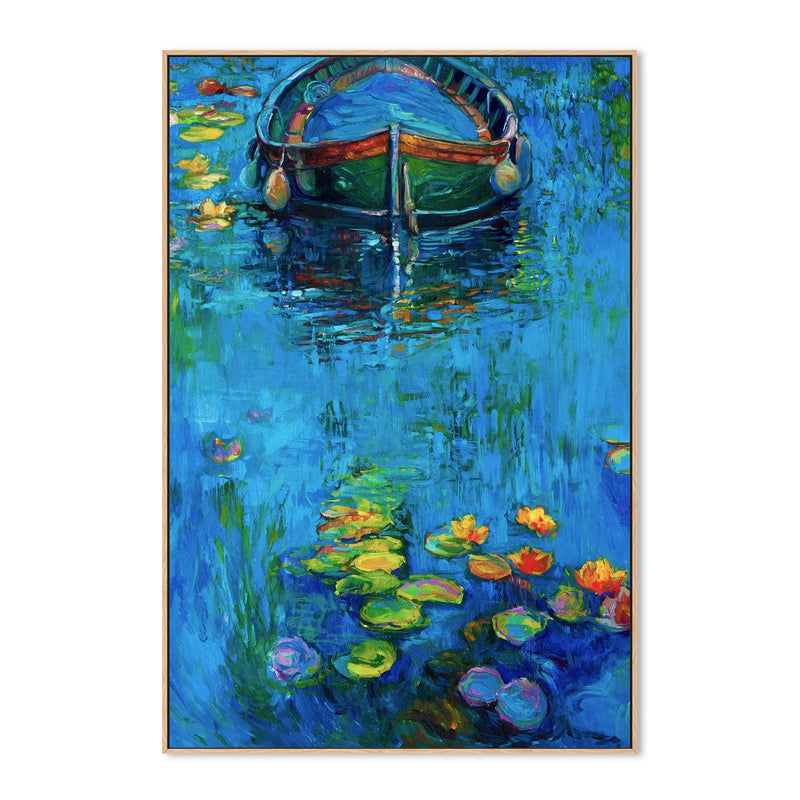 Quiet Day , Hand-painted Canvas