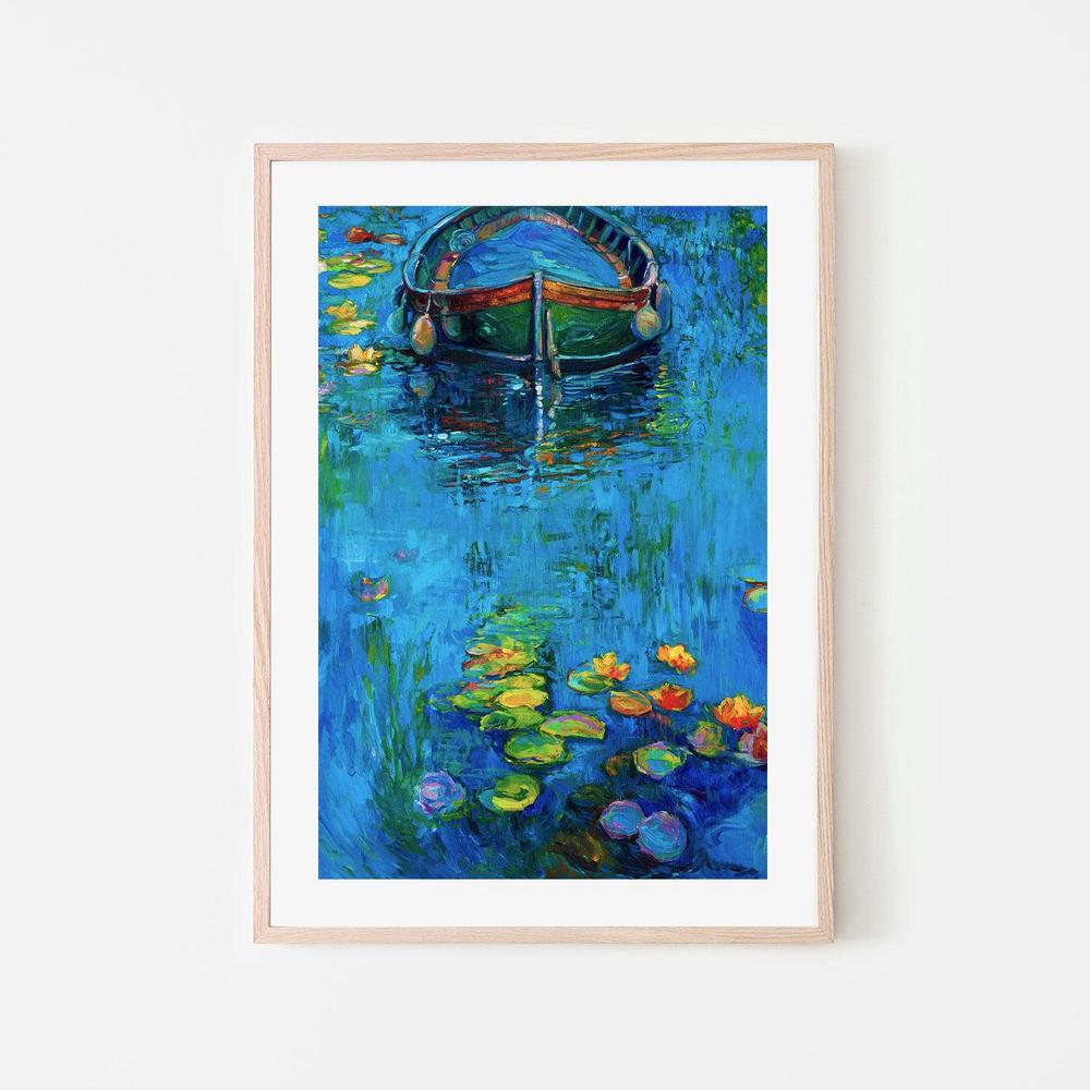 Quiet Day , Hand-painted Canvas