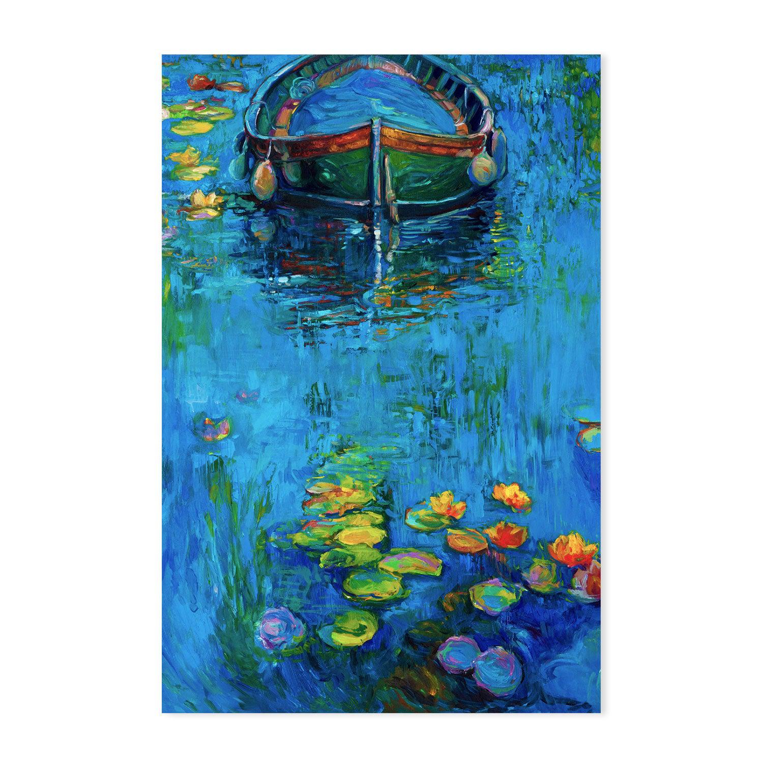 Quiet Day , Hand-painted Canvas