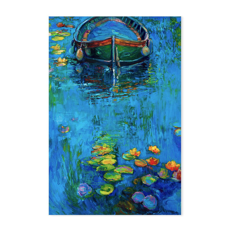 Quiet Day , Hand-painted Canvas