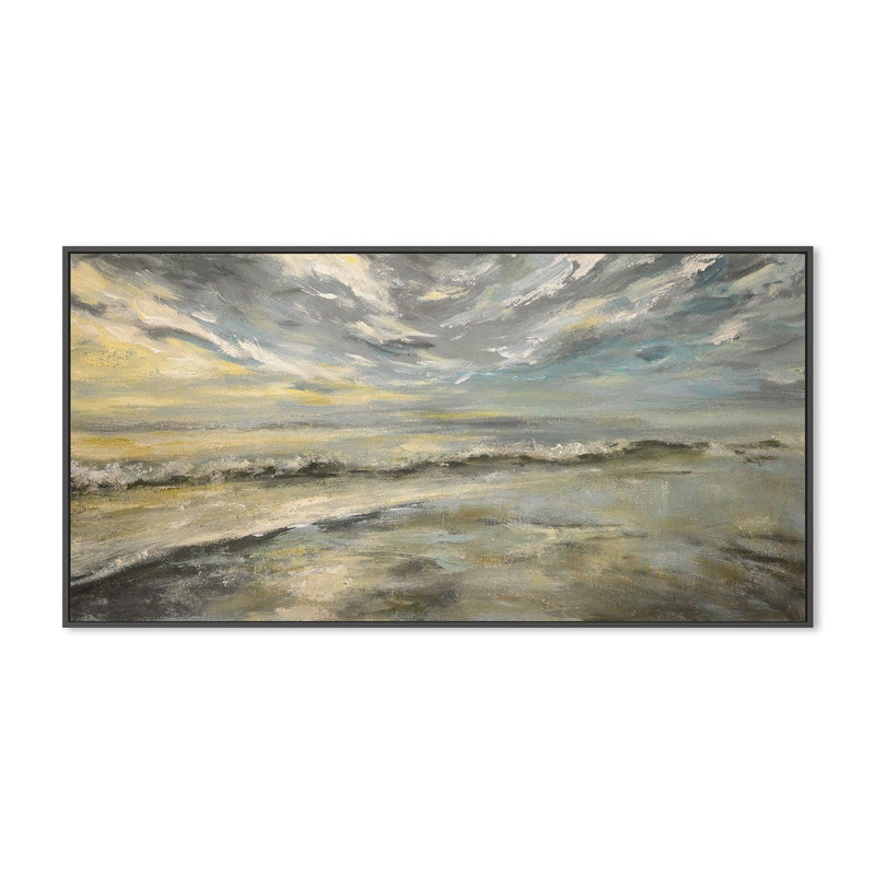 Cloudy Sky , Hand-painted Canvas