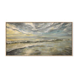Cloudy Sky , Hand-painted Canvas