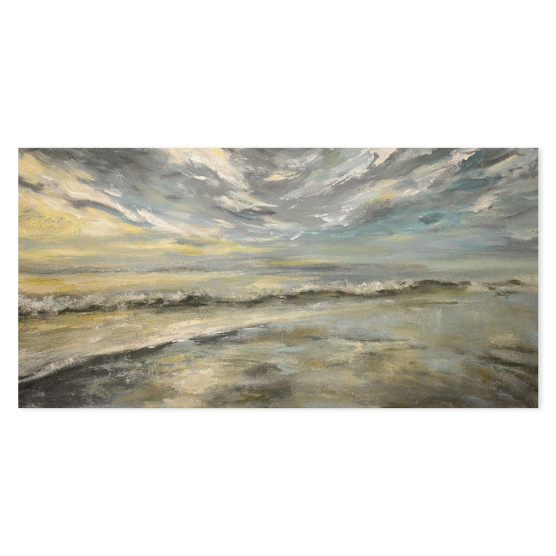Cloudy Sky , Hand-painted Canvas