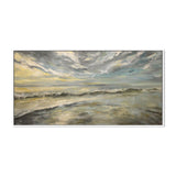 Cloudy Sky , Hand-painted Canvas