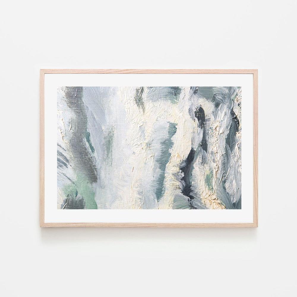 Frosted Touch , Hand-painted Canvas