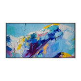 Over The Hill , Hand-painted Canvas