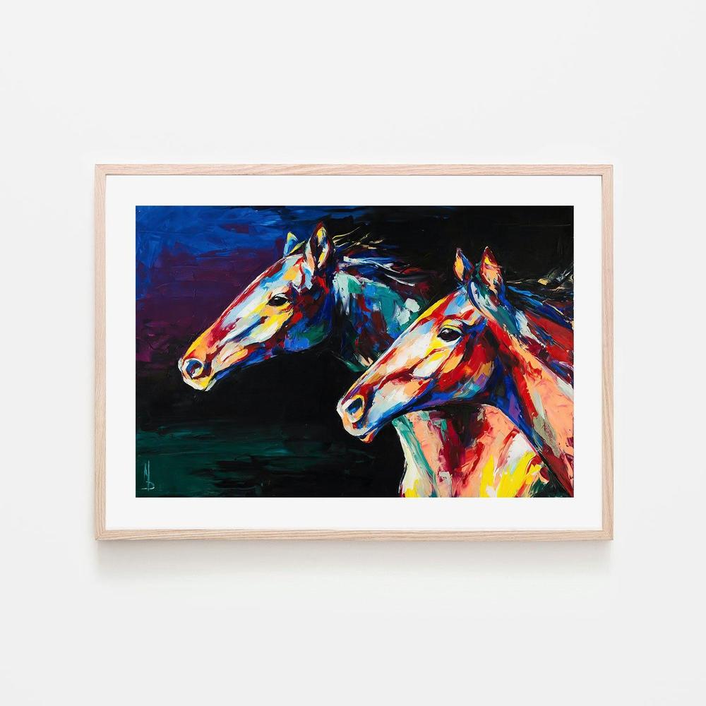 Energy , Hand-painted Canvas