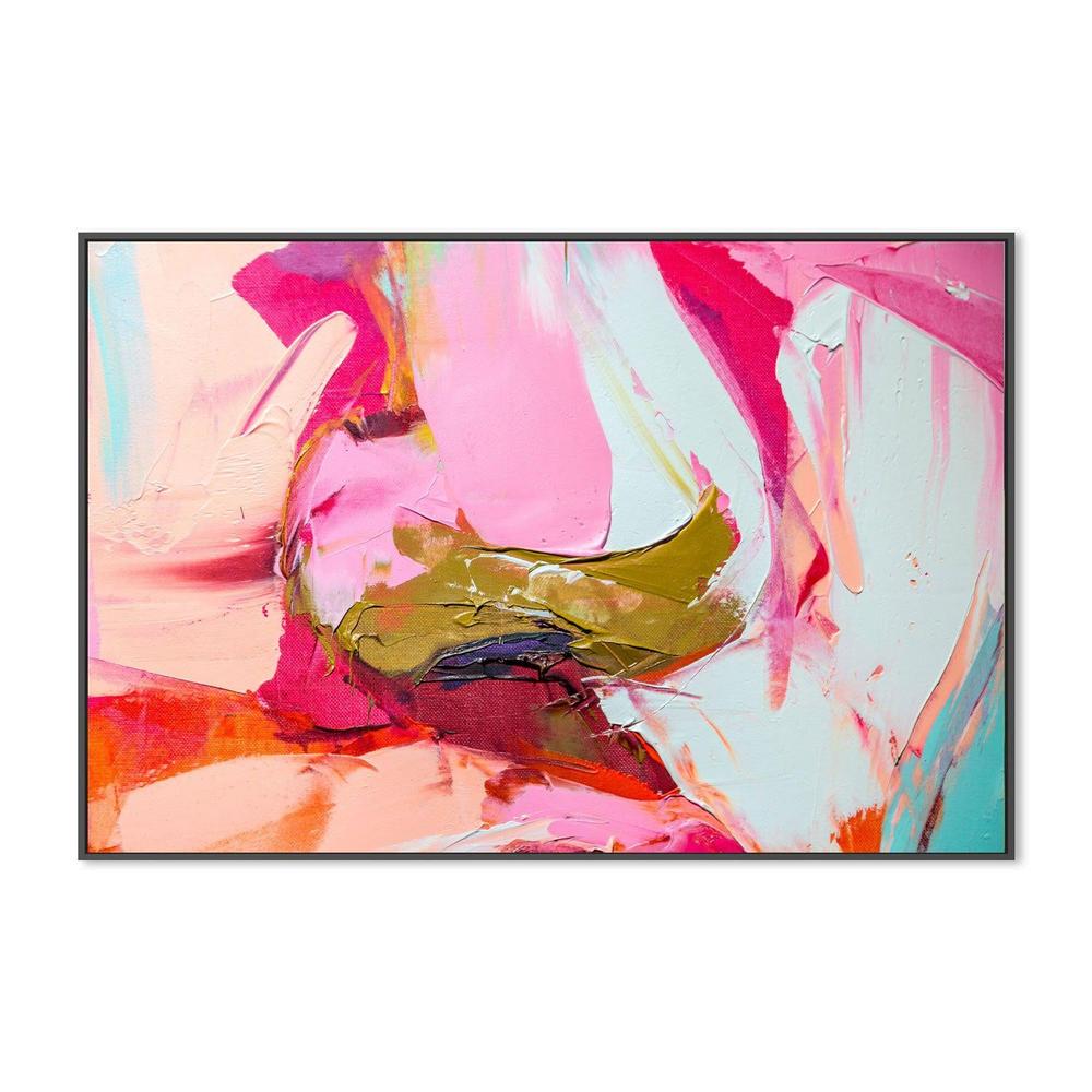 Pink For Days , Hand-painted Canvas