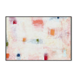 Pastel Blocks  , Hand-painted Canvas