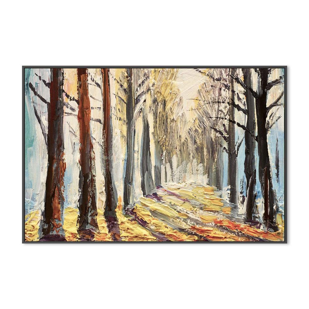 Shadows Forest  , Hand-painted Canvas