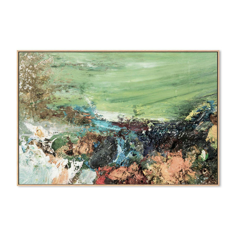 Green Terrain  , Hand-painted Canvas