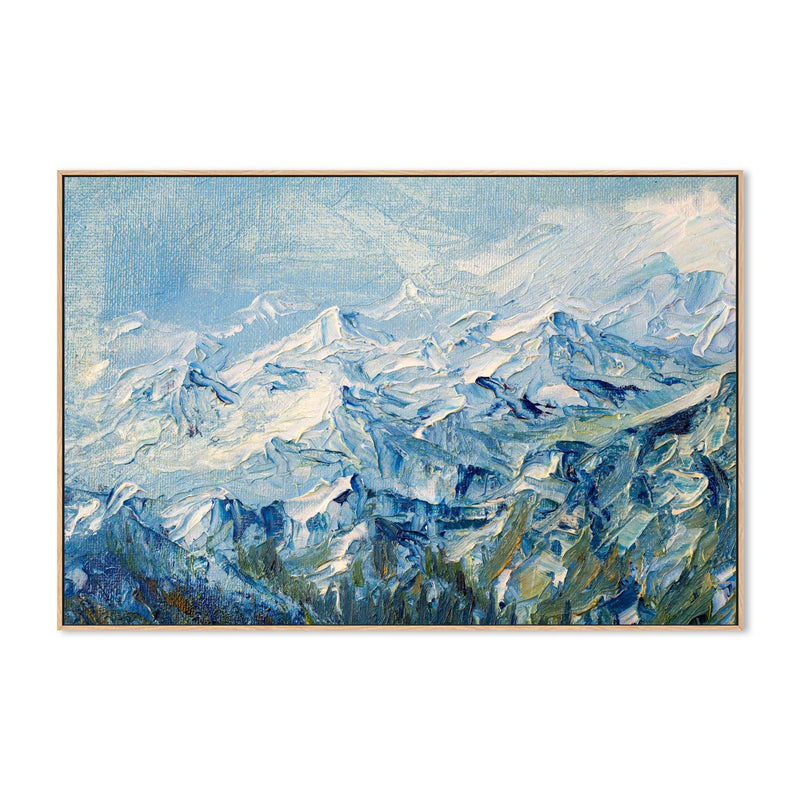 Mountain Peak  , Hand-painted Canvas