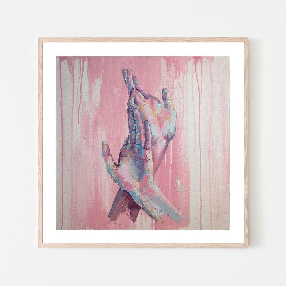 Entertwined  , Hand-painted Canvas