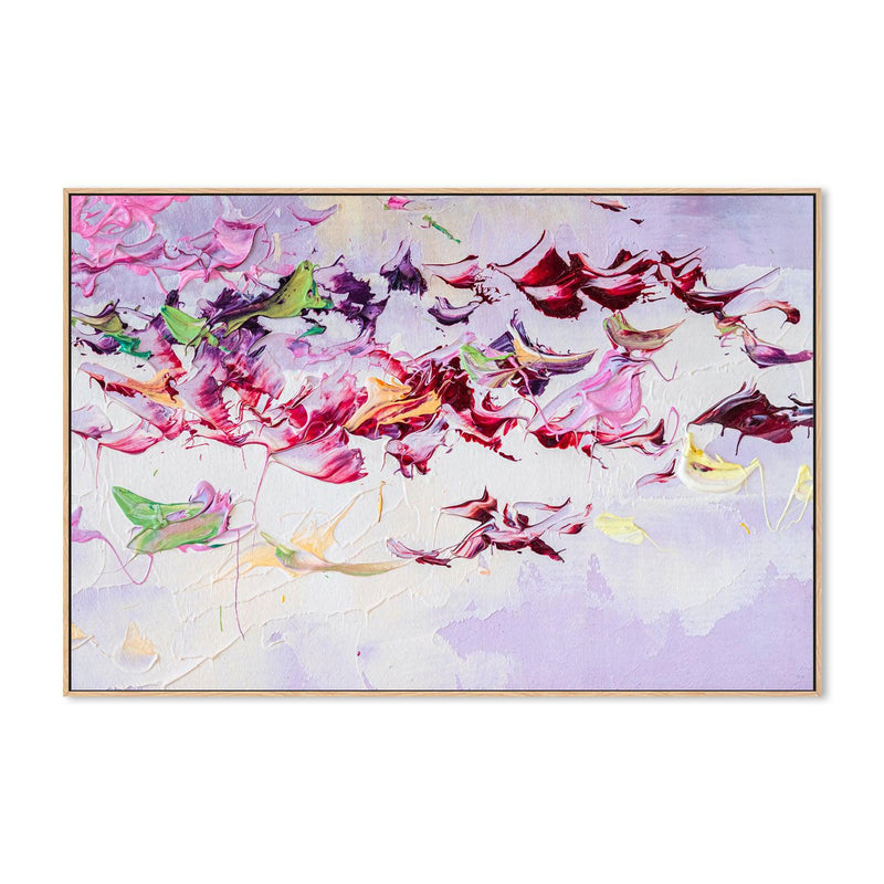 Floating By  , Hand-painted Canvas