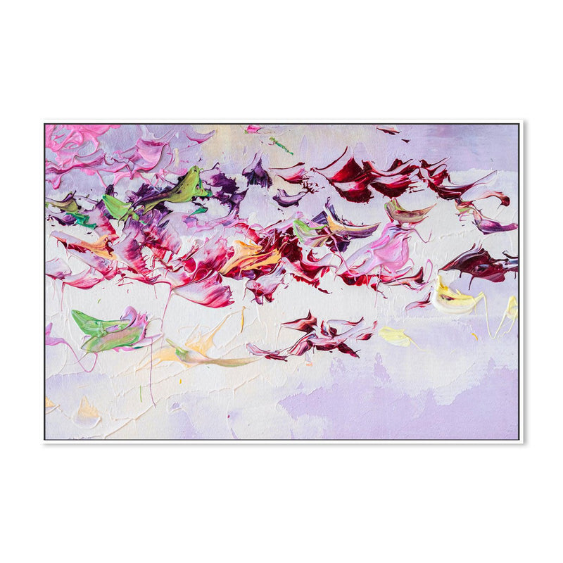 Floating By  , Hand-painted Canvas