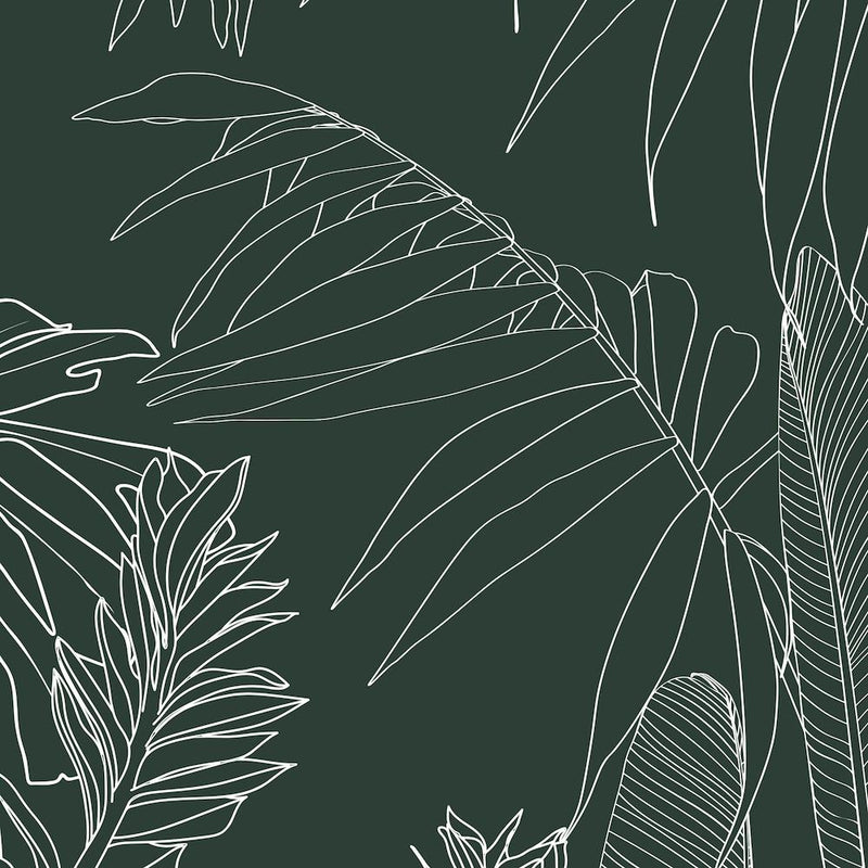 Jungle Leaves-wallpaper-eco-friendly-easy-removal-GIOIA-WALL-ART