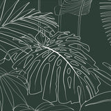 Jungle Leaves-wallpaper-eco-friendly-easy-removal-GIOIA-WALL-ART