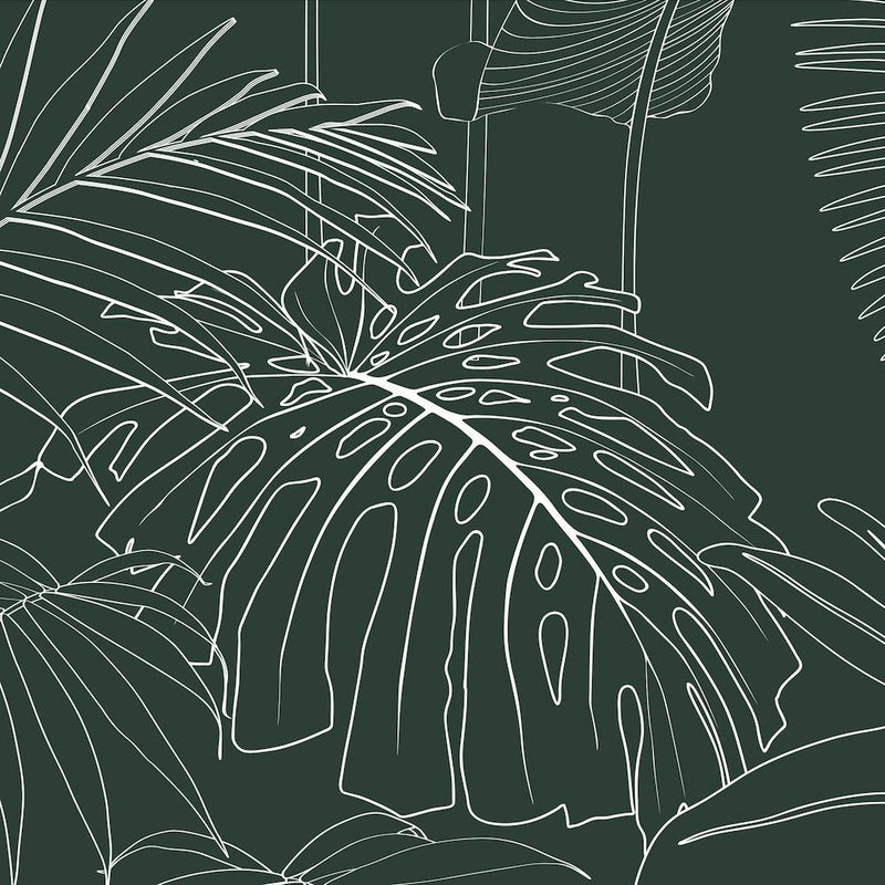 Jungle Leaves-wallpaper-eco-friendly-easy-removal-GIOIA-WALL-ART