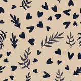 Leaves and Hearts-wallpaper-eco-friendly-easy-removal-GIOIA-WALL-ART