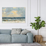 By The Shore , Hand-painted Canvas