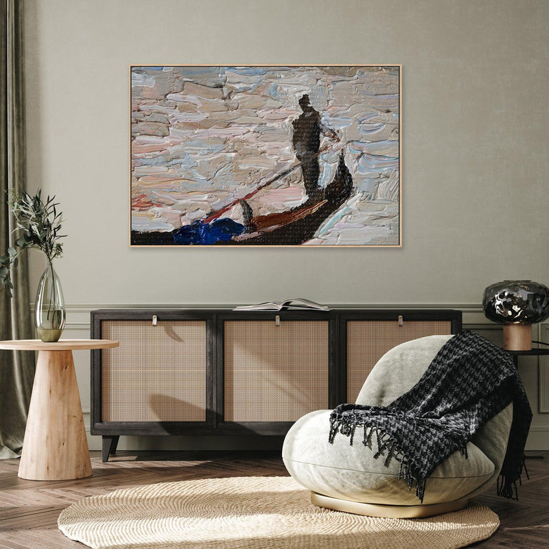 The Captain , Hand-painted Canvas