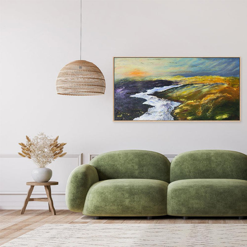 Perfect View  , Hand-painted Canvas