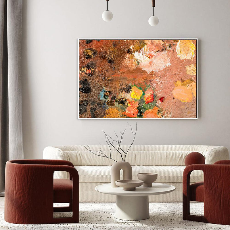 Scattered  , Hand-painted Canvas