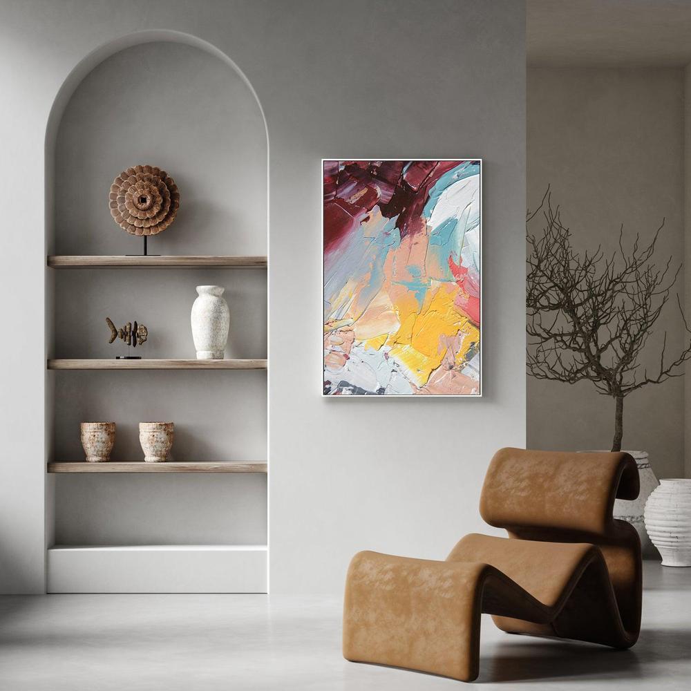 Melody, Style C  , Hand-painted Canvas