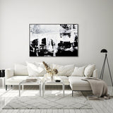 Friction , Hand-painted Canvas
