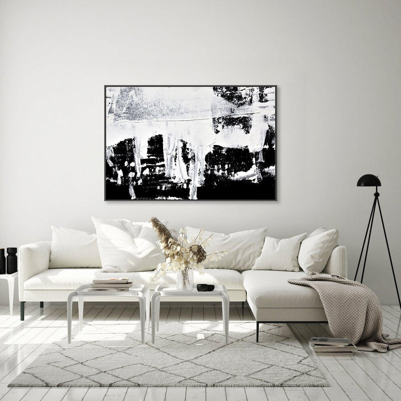 Friction , Hand-painted Canvas