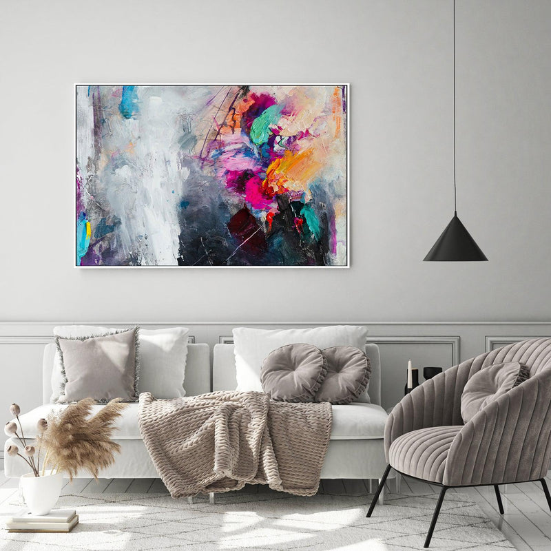 Beautiful Mess , Hand-painted Canvas