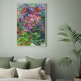 Floral Dreams, Hand-Painted Canvas