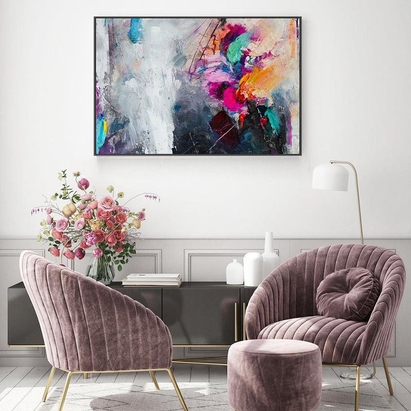 Beautiful Mess , Hand-painted Canvas