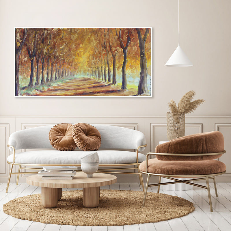 Autumn Welcome, Hand-Painted Canvas