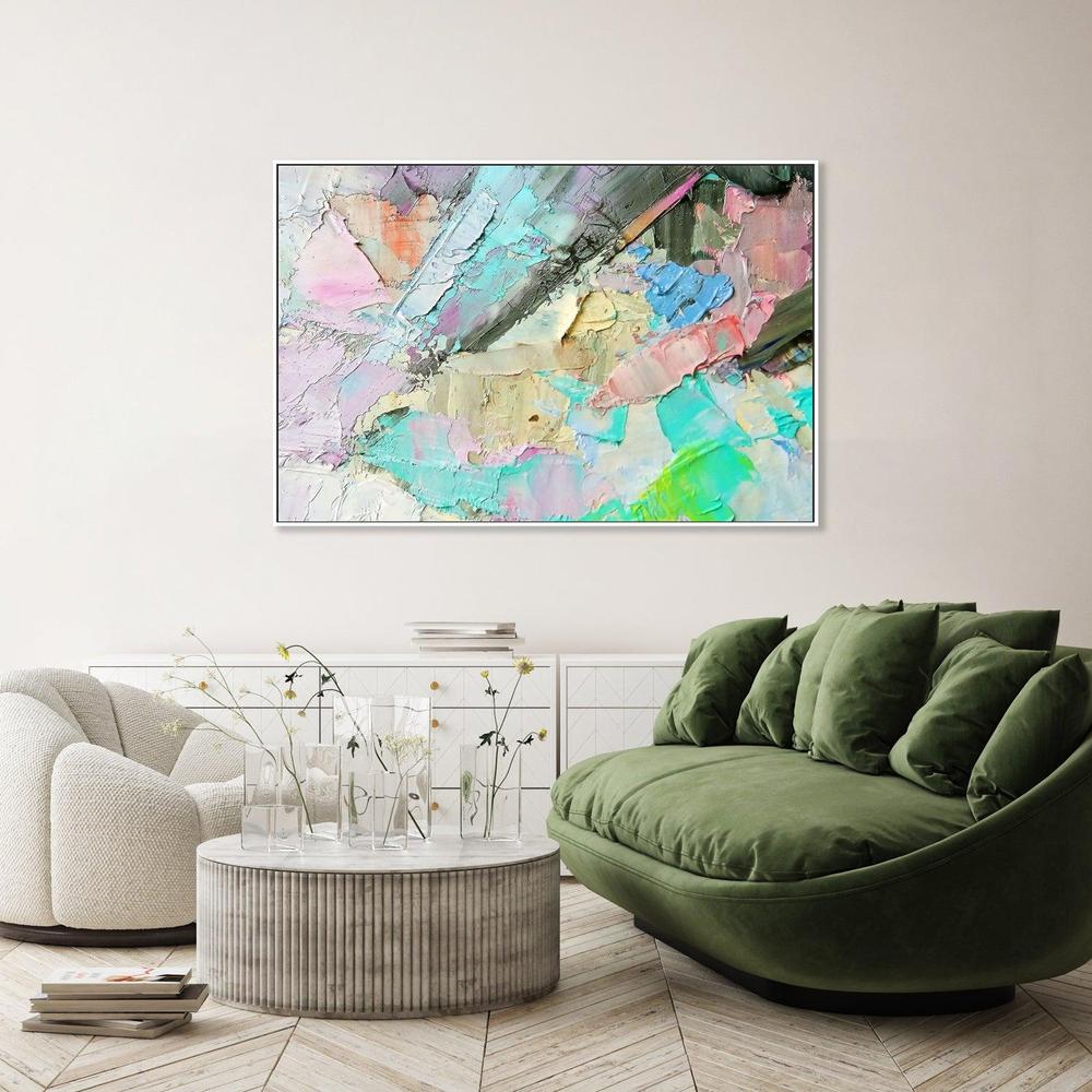 Electric Dreams , Hand-painted Canvas
