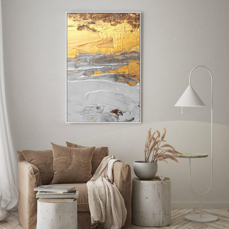 Metalics, Style B , Hand-painted Canvas