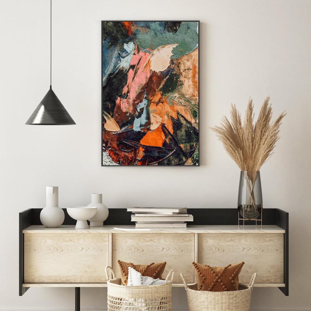 Multicoloured Madness, Style C, Hand-Painted Canvas